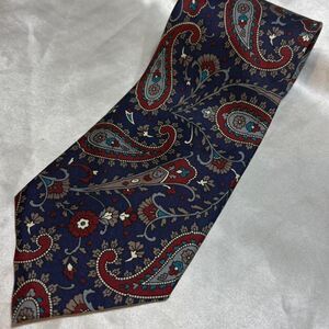 Vintage Kuppenheimer Paisley Silk Tie Made in Italy Classic Preppy Necktie